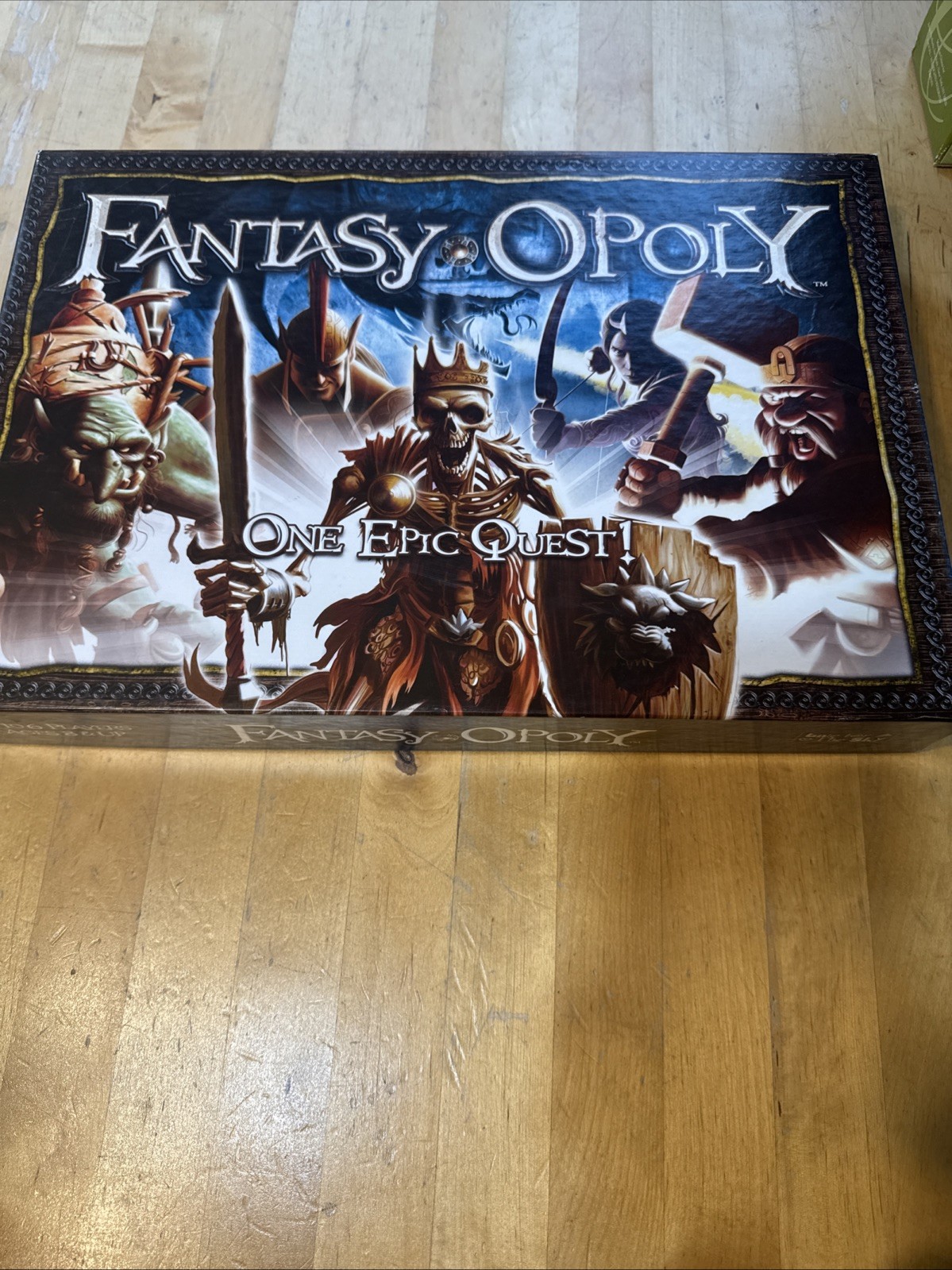 Late for the Sky Boardgame Fantasy-Opoly Box complete