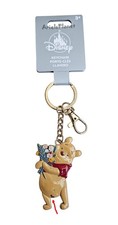2025 Disney Parks Winnie the Pooh Metal Keychain Bag Charm