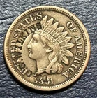 COUNTERSTAMPED. DR. G. G. WILKINS ON A 1861. COPPER NICKEL INDIAN HEAD CENT. ￼