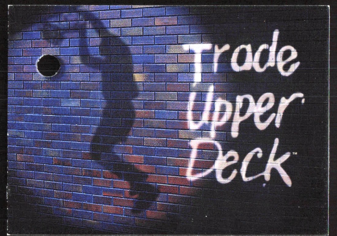 2048L 1992-93 Upper Deck #1a Trade Redemption Upper Deck #1 Draft Pick
