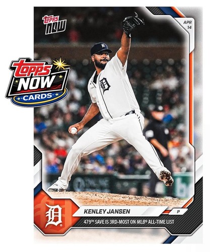 2026 Topps Now #83 Kenley Jansen | Baseball Card