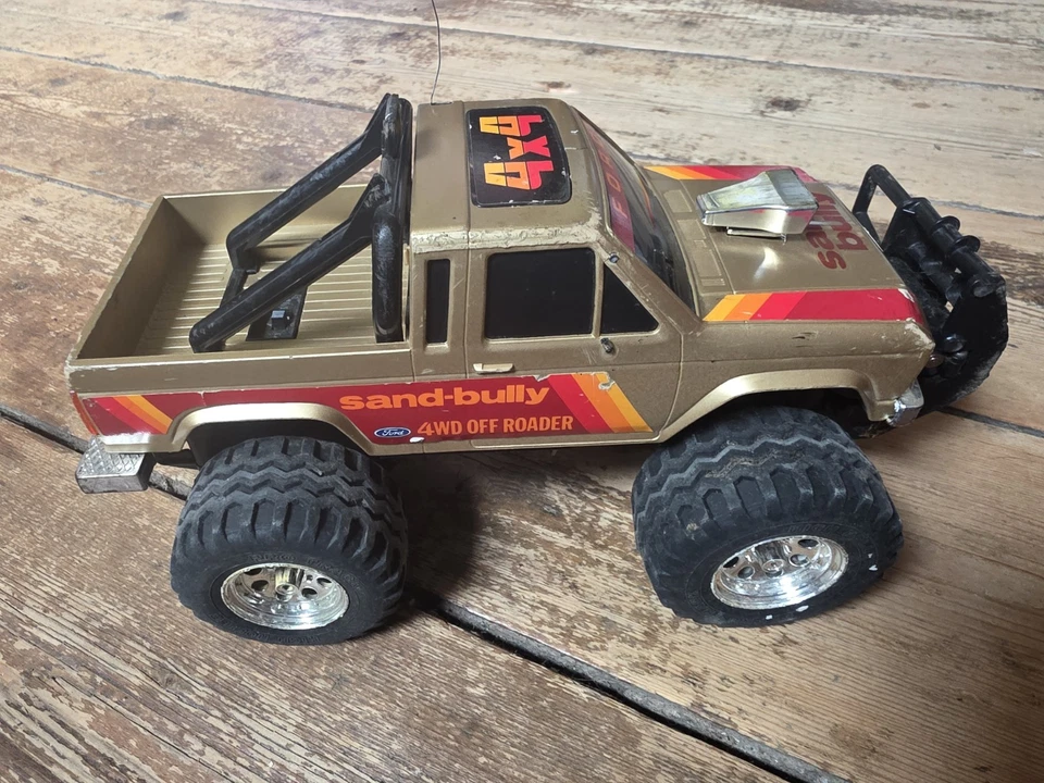 Nikko Ford Ranger 4x4 Power Winch Rc Pick Up Jeep Vintage 1/18 Retro Sand Bully - Bild 2 von 4