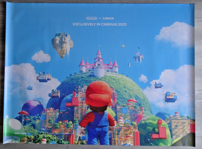 Super Mario Bros Poster Quad Teaser  2023 Chris Pratt Nintendo Movie
