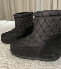 Moon Boot MB Icon Low Nolace Quilted – Black | EU 39–41 | NEW with Box