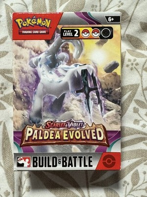 Pokemon Paldea Evolved Build And Battle Box Pelipper geöffnet aber nie gespielt