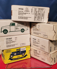 ERTL Vintage lot of 7 DIECAST TRUCK BANKS NEW IN BOX . 1938 Panel Truck FREE
