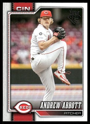 2026 Topps Andrew Abbott #218 Cincinnati Reds