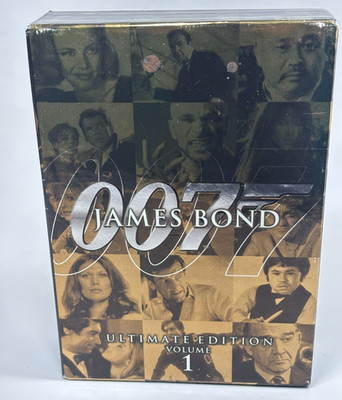 James Bond 007 DVD 10-Disc Boxed Set Volume 1 Ultimate Edition Brand New Sealed