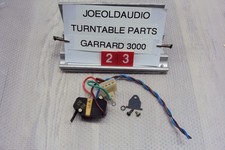 Garrard Turntable Model 3000 ON/OFF Switch. Tested Parting Out Entire 3000