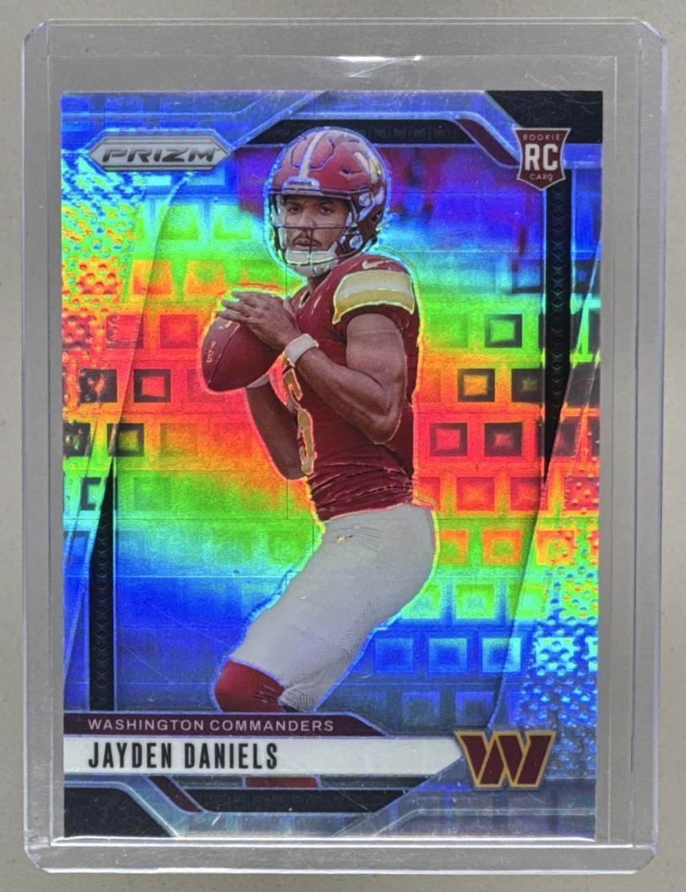 Jayden Daniels 2024 Panini Prizm #347 Pandora Rookie RC 221/400