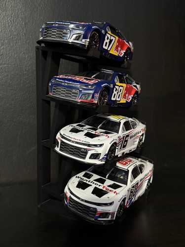 Supporti pressofusi Nascar grado B 4 livelli angolati 1/24 LEGGERE BENE - Foto 2 di 3