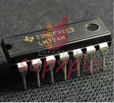10PCS IC LM324N LM324 DIP14 TI Low Power Quad Op-Amp NEW DATE CODE:11 