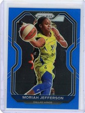 Moriah Jefferson  2021 Panini Prizm WNBA  Blue /149 Wings #9