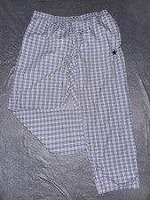 Dallas Cowboys Pajama Pants Men  s 2XL Gray White Plaid Lounge Sleepwear NFL