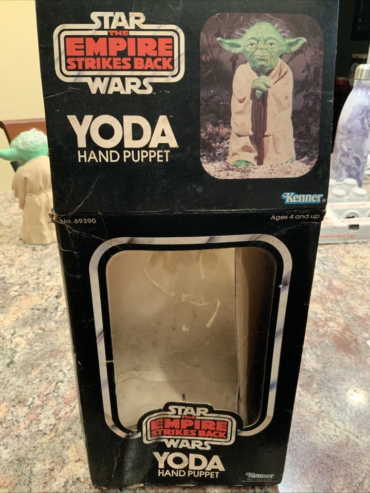 DE COLECCIÓN 1981 KENNER STAR WARS YODA 8" GOMA LÁTEX TÍTERE MANO PELÍCULAS LUCAS Foto 4 de 4