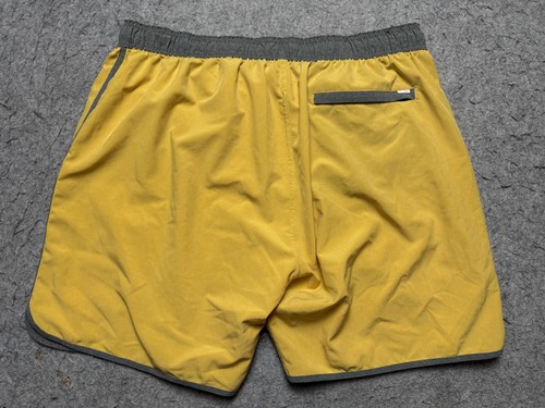 Pantaloncini Vuori Uomo 2XL Giallo Grigio Banche Corti Performance 4 Vie Elasticizzati V330 - Foto 7 di 16