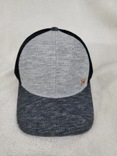 TENTREE 10TREE 6 PANEL ELEVATION TRUCKER ADULT MENS SNAPBACK HAT GREY BLACK NEW