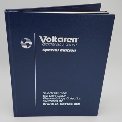 Voltaren Diclofenac Sodium Special Edition Book Hardcover Limited Edition 1987