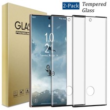 2-Pack For Samsung Galaxy Note 20 Ultra 5G Clear Tempered Glass Screen Protector