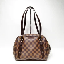 NO TARIFF Louis Vuitton LV Hand Bag N41157 Rivington PM Brown Damier 3982476
