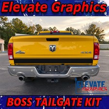 2009-2018 Fits Dodge Ram 1500 Stickers Tailgate Boss Decal Truck Stripes Graphic