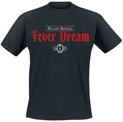 Palaye Royale T-Shirt Herren Fever Dream Track List schwarz Band-Merch, Bands