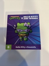 McDonald s Happy Meal Ninja Turtles Hello Kitty x Donatello 6 Purple Green Box