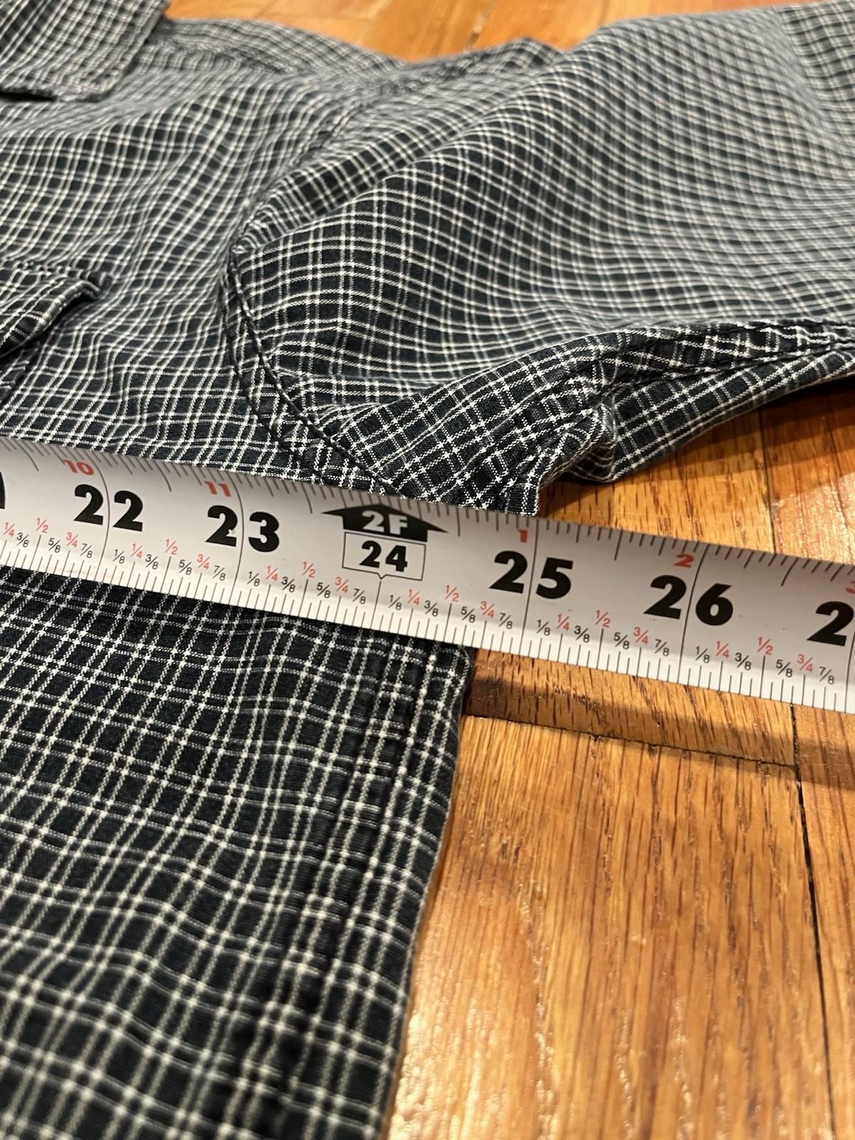 Y2K Gap Long Sleeve Button Down Work Utility Flan… - image 8