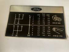 Ford 2000 3000 Tractor Genuine Gear Change Decal