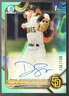 2022 Bowman Draft Chrome Dylan Lesko Aqua Lava Refractor Auto #136/250 Padres