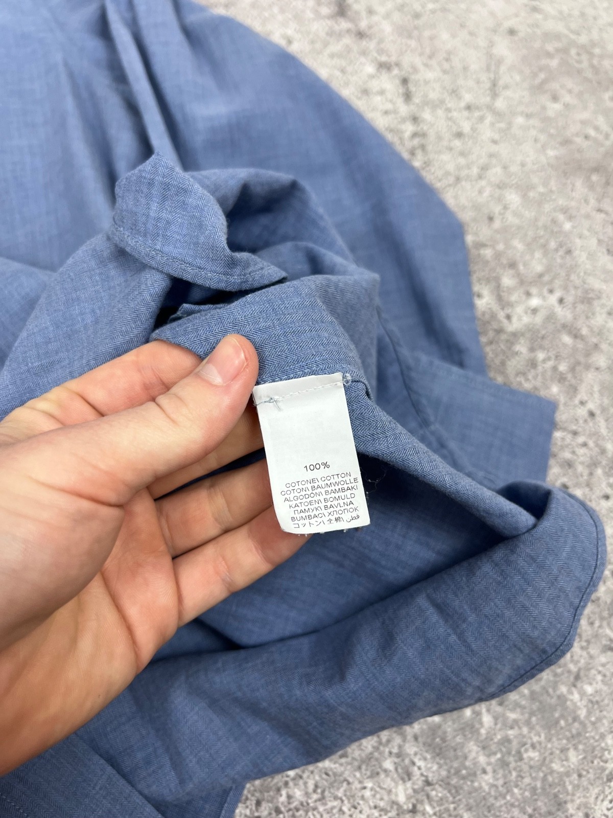 Brunello Cucinelli Basic Fit Cotton Button Up Shi… - image 10