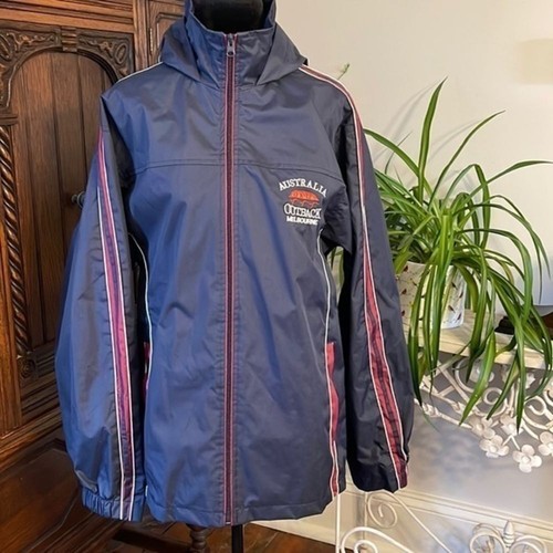 Australia Outback Mens Wind Breaker Joey Roo Jacket size M