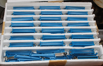 25-Pack Centronics 50-Pin IDC Type Female CEN50 Crimp Connector for Ribbon Cable