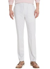 Calvin Klein Mens Slim-Fit Dress Pants 35W x 30L Off White - NWT 95