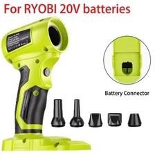 Cordless Leaf Blower for Ryobi 18v Battery 425MPH High-Speed Brushless Motor NEW