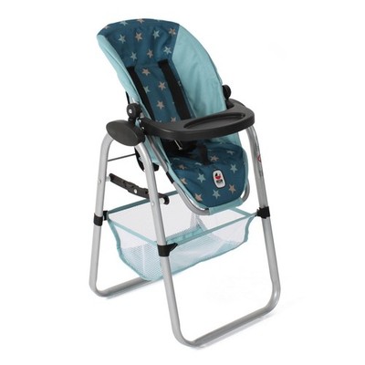 Bayer Chic 2000 Puppen Hochstuhl Sternchen türkis NEU
