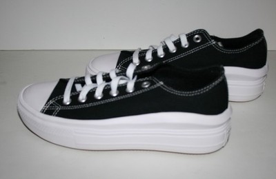 Converse Women's All Star Move 570256C Shoes Sneakers Black Size 9