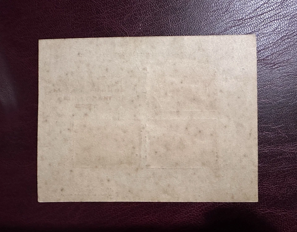 Tarjeta de recuerdo Ha Noi Vietnam del Norte 1957 40 aniversario de la Revolución Rusa Foto 2 de 4