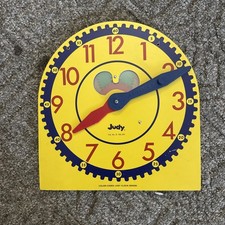 Judy Color Coded Judy Clock 13.5x12.75