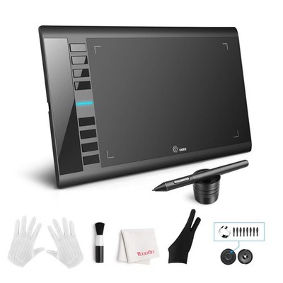 Tableta Grafica de Dibujo 10 x 6 Pulgadas con Lapiz de 16K Niveles Presion