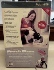 Petmate Deluxe Fresh Flow Jumbo White Pet Wat...