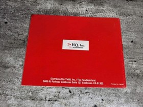 Attack Of The Killer Tomatoes ( Nintendo Nes, 1992) Game & Manual  Only Tested 