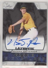 2019 Leaf Ultimate Rookie Signatures Nathan Patterson #RS-NP1 Auto 0c6