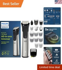 All-in-One Beard, Hair Body Trimmer: Philips Multigroom 7000 Series