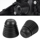 2PCS Car Headlight Dust Covers, 4 Inch Dustproof Rubber Headlight Cover for