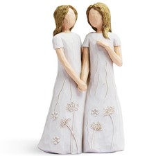 Sister Birthday Gifts Figurines Soul Sister Present Bestie Statue Friendship