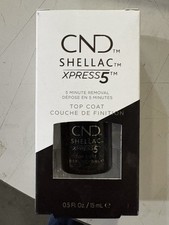 CND Shellac Xpress5 Top Coat - 5 Minute Removal 0.5oz