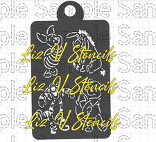 Winnie the Pooh Combo FACE PAINTING STENCIL