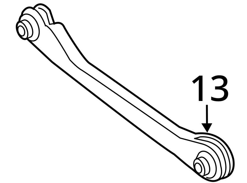 BMW M850i Gran Coupé G16 2019-2020 juego de 5 brazos de control trasero izquierdo inferior y superior Foto 4 de 4