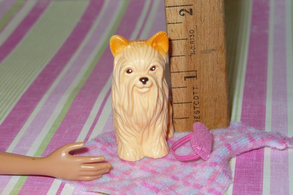 Muñeca Barbie mascota Mattel ~ Wee 3 Friends ~ Janet PUPPY DOG & ACCESORIOS pijamada Foto 2 de 3